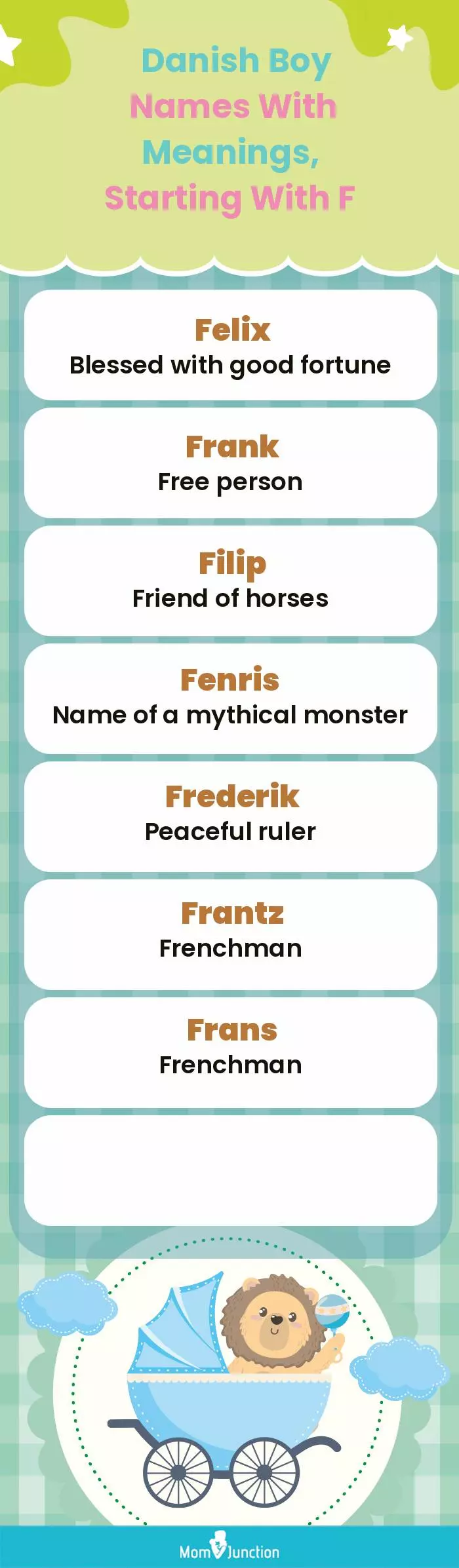  Danish Boy Names with Meanings, Starting With F(infographic)