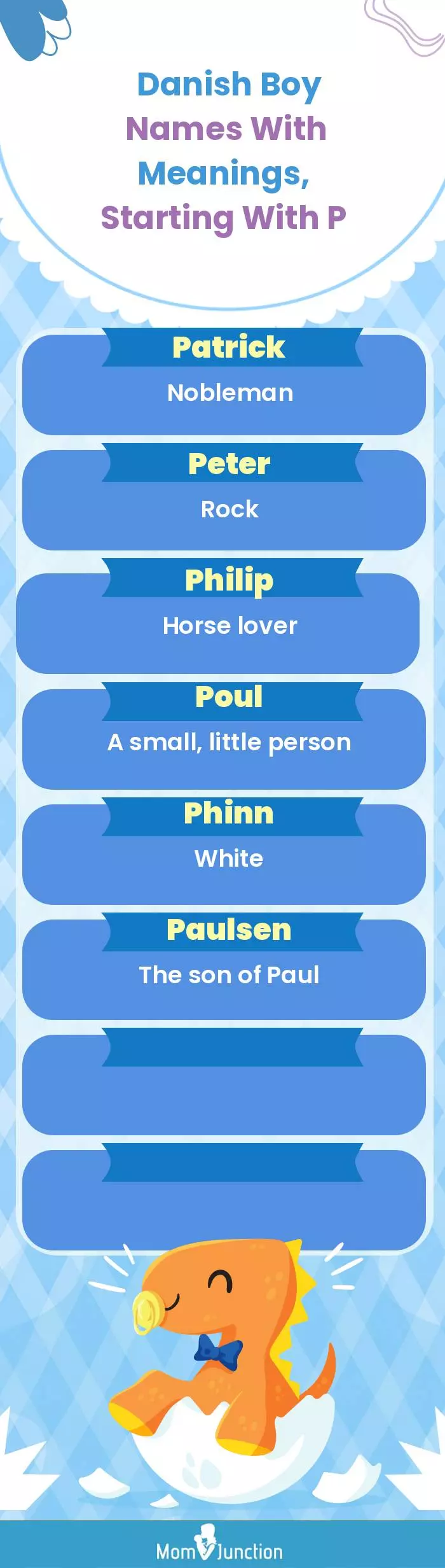  Danish Boy Names with Meanings, Starting With P(infographic)