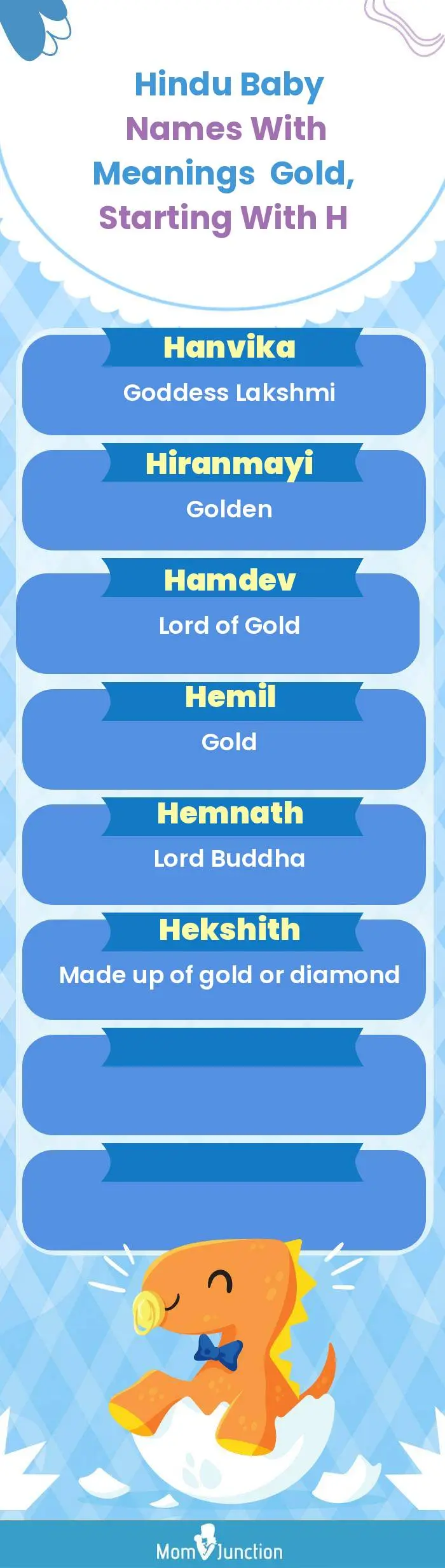  Hindu Baby Names with Meanings Gold, Starting With H(infographic)