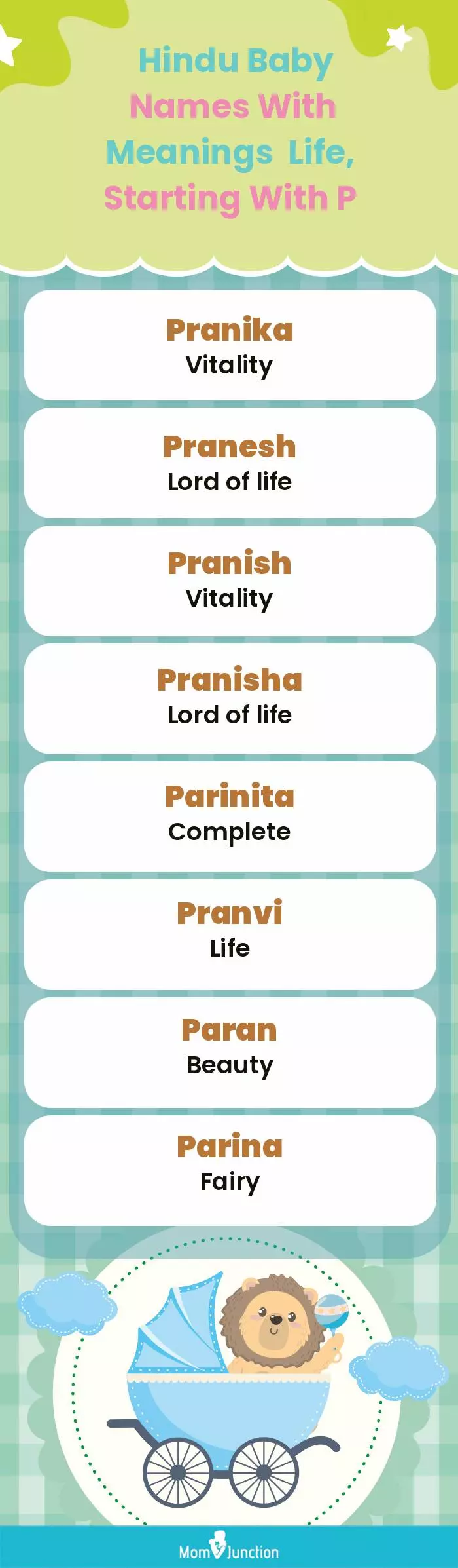  Hindu Baby Names with Meanings Life, Starting With P(infographic)