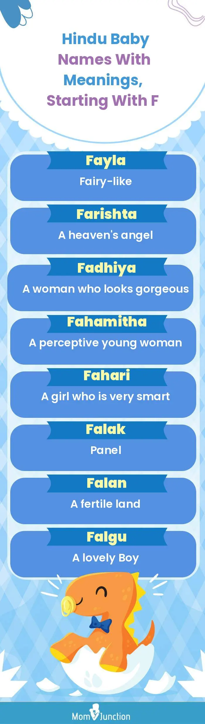  Hindu Baby Names with Meanings, Starting With F(infographic)