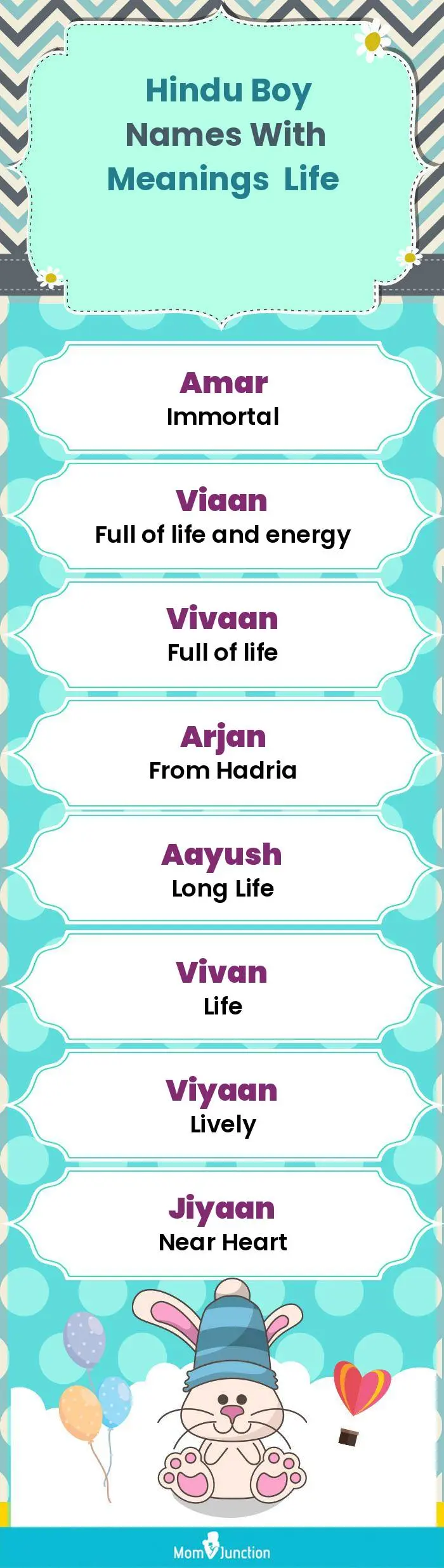  Hindu Boy Names with Meanings Life(infographic)