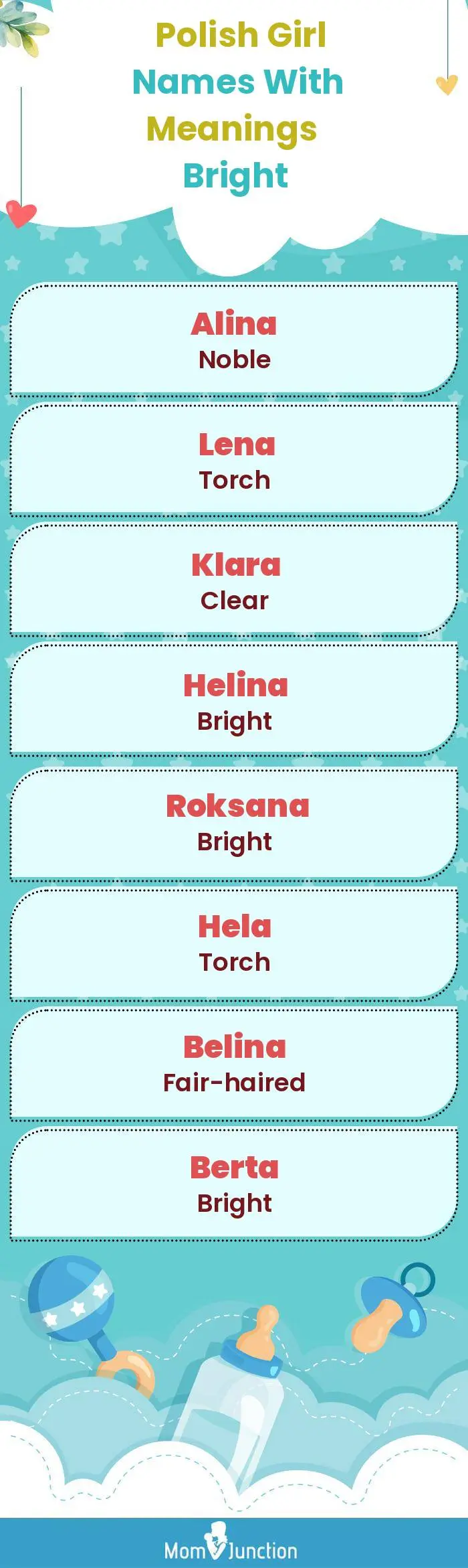  Polish Girl Names with Meanings Bright(infographic)