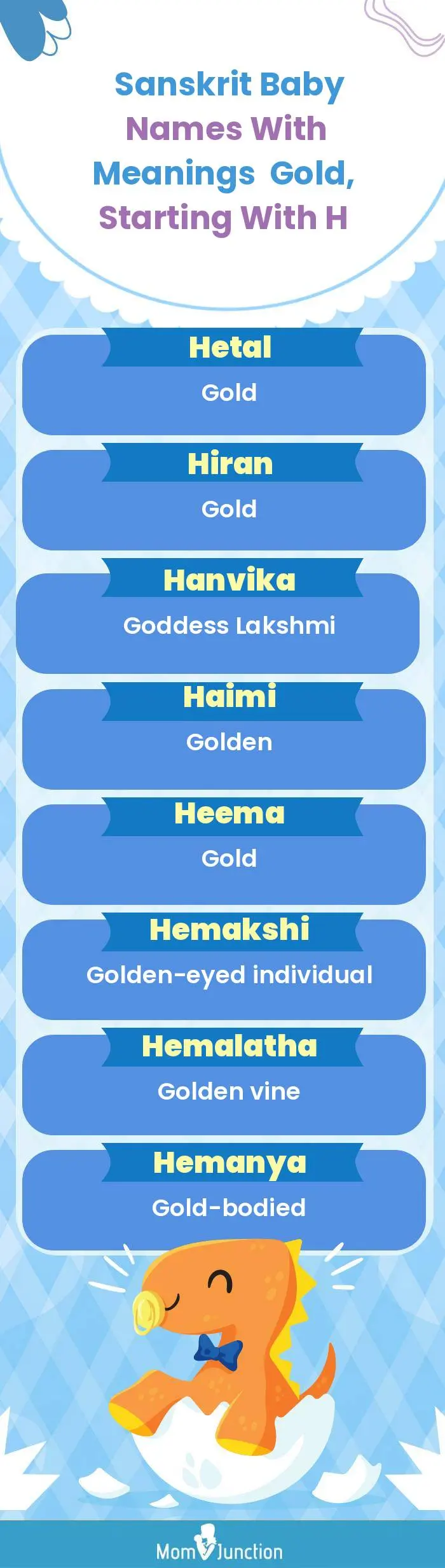  Sanskrit Baby Names with Meanings Gold, Starting With H(infographic)