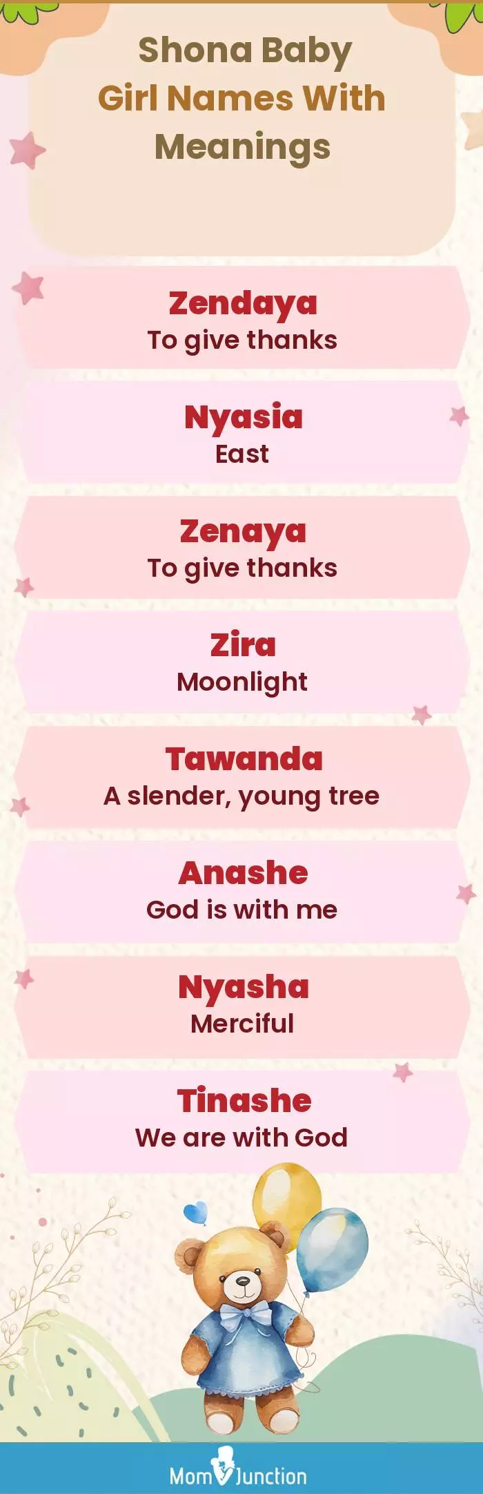  Shona Baby Girl Names With Meanings(infographic)