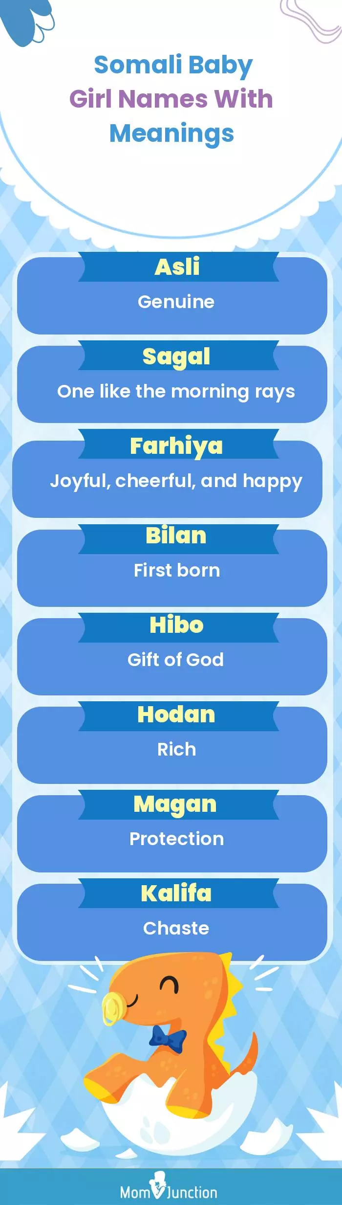  Somali Baby Girl Names With Meanings(infographic)