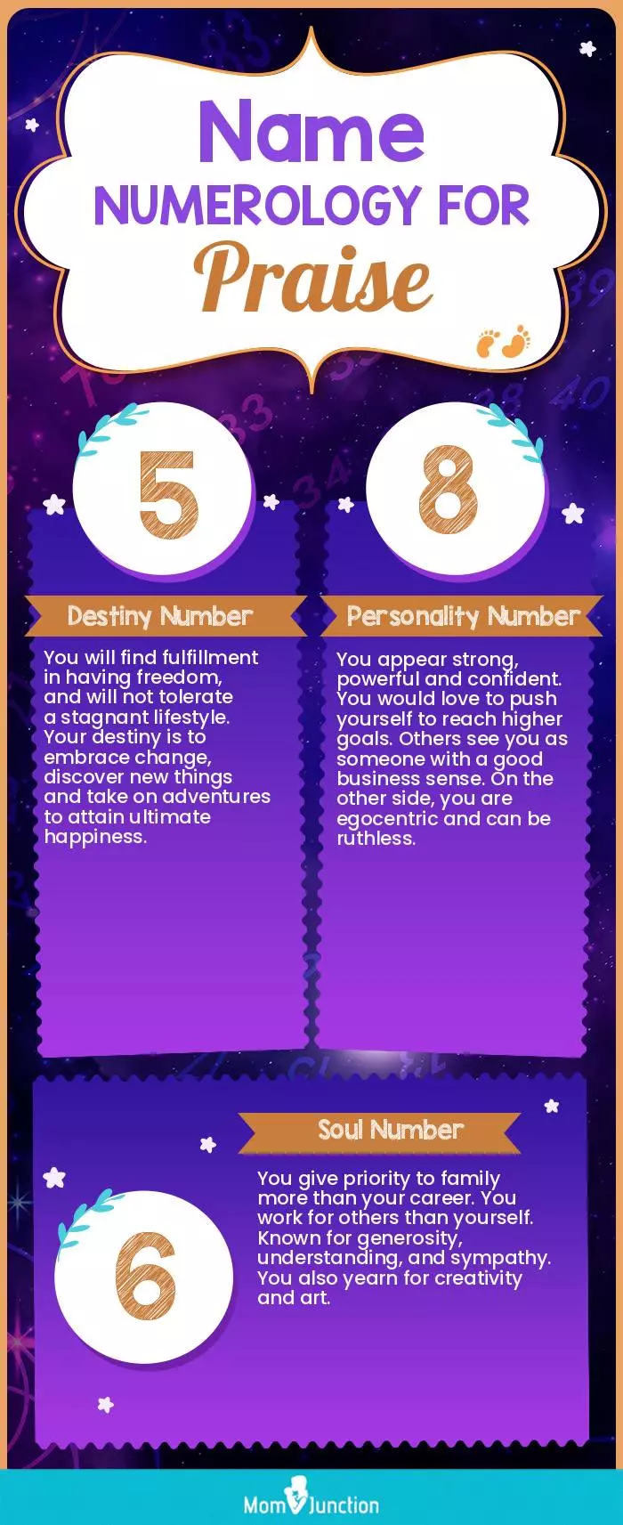 name-numerology-for-Praise-unisex