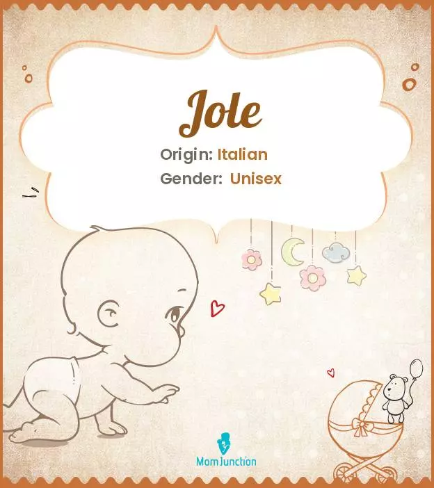 Explore Jole: Meaning, Origin & Popularity_image