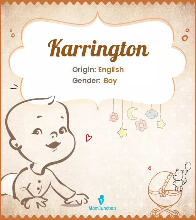 Explore Karrington: Meaning, Origin & Popularity_image