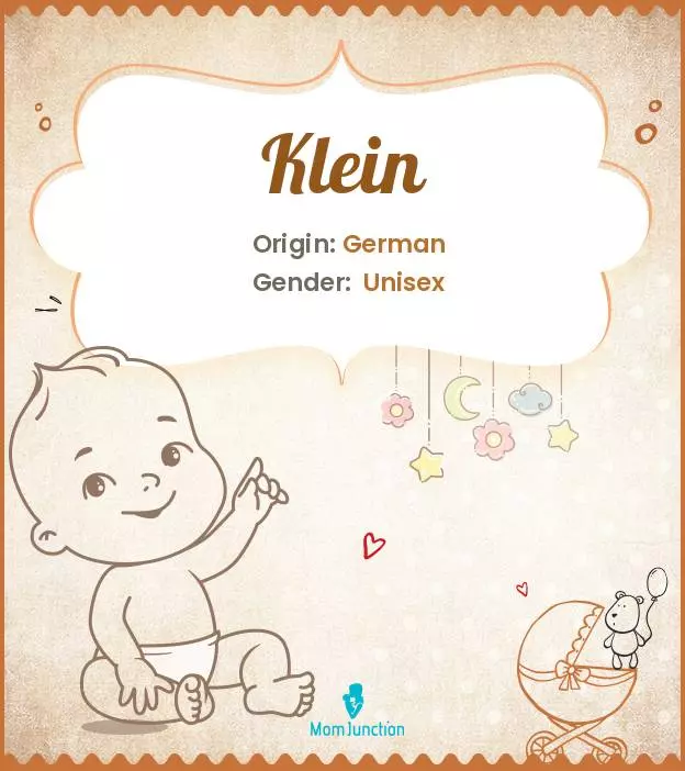 Explore Klein: Meaning, Origin & Popularity | MomJunction