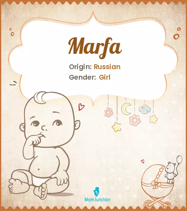 Baby Name marfa Meaning, Origin, And Popularity