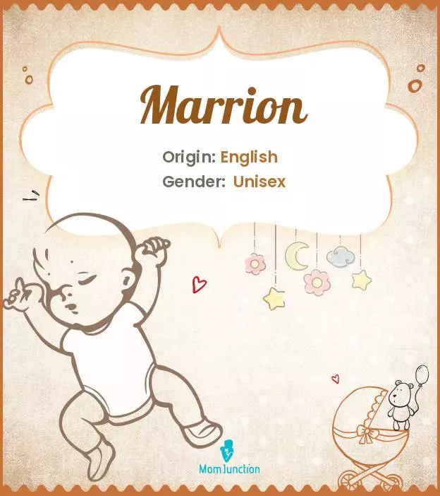 Baby Name Marrion Meaning, Origin, And Popularity