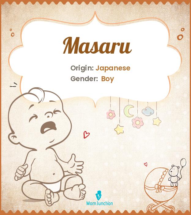 Explore Masaru: Meaning, Origin & Popularity_image