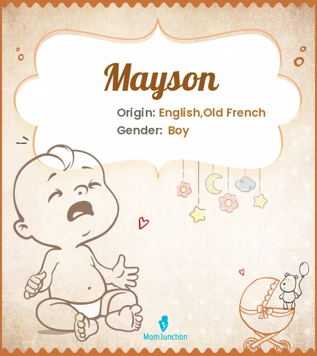 Explore Mayson: Meaning, Origin & Popularity_image