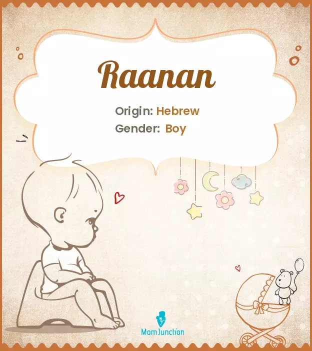 Explore Raanan: Meaning, Origin & Popularity | MomJunction