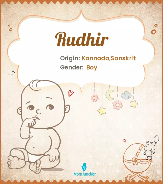 Explore Rudhir: Meaning, Origin & Popularity | MomJunction