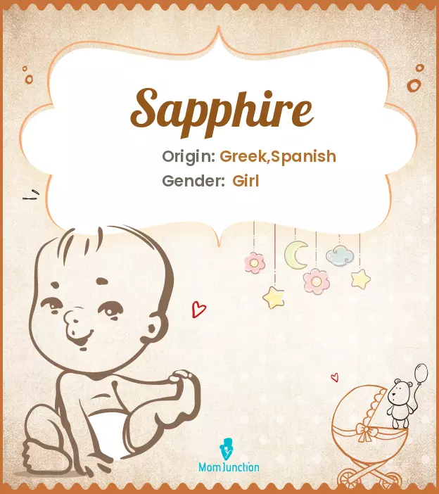 A jewel inspired name for your little one.