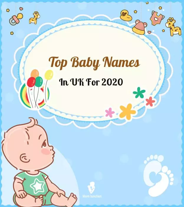 Top baby name in  uk for 2020