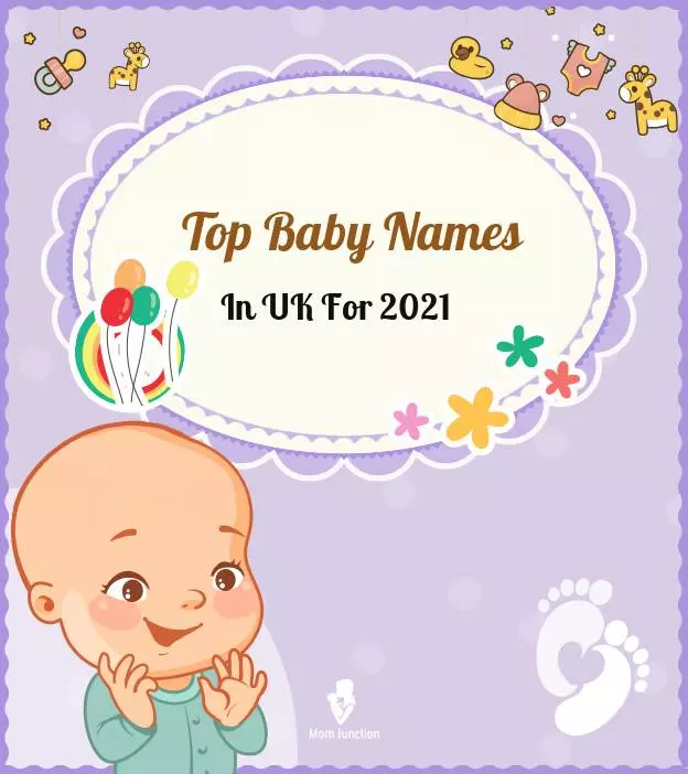 Top baby name in  uk for 2021