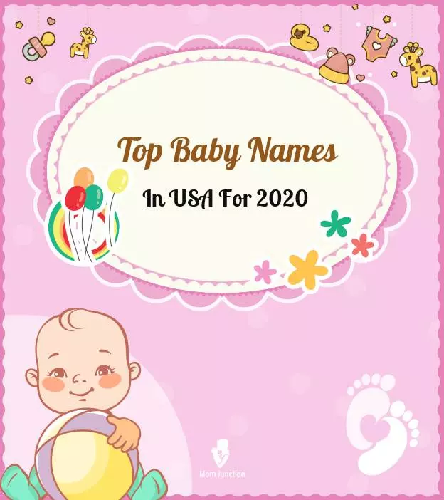 Top baby name in  usa for 2020