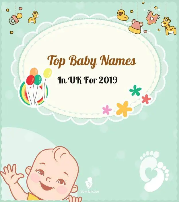 Top baby name in uk for 2019