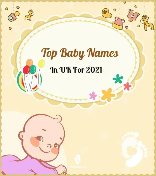 Top baby name in  uk for 2021