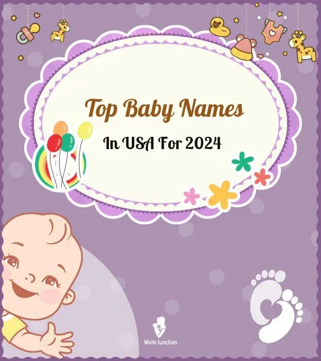 Top baby name in  usa for 2024