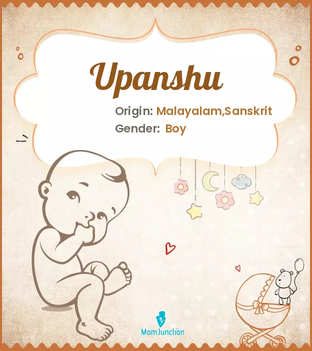 Explore Upanshu: Meaning, Origin & Popularity | MomJunction