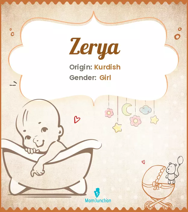 Baby Name Zerya Meaning, Origin, And Popularity