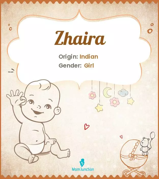Baby Name Zhaira Meaning, Origin, And Popularity