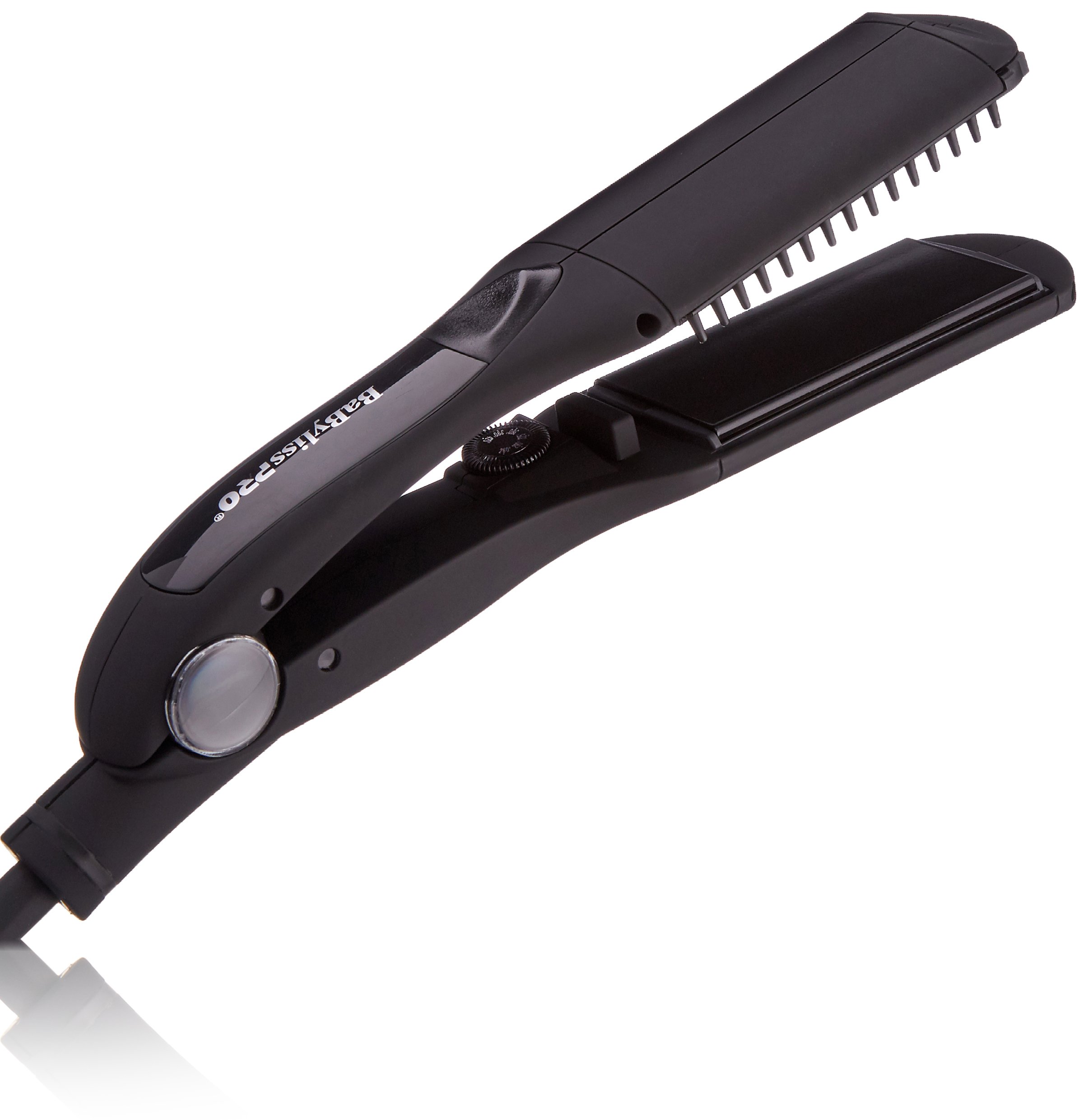  BaBylissPRO Porcelain Ceramic Straightening Iron (with comb teeth)