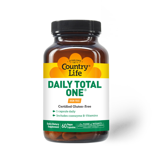  Country Life Daily Total One Maxi-Sorb Multivitamins (With Iron)
