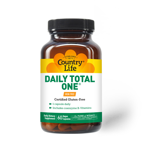  Country Life Daily Total One Maxi-Sorb Multivitamins (With Iron)