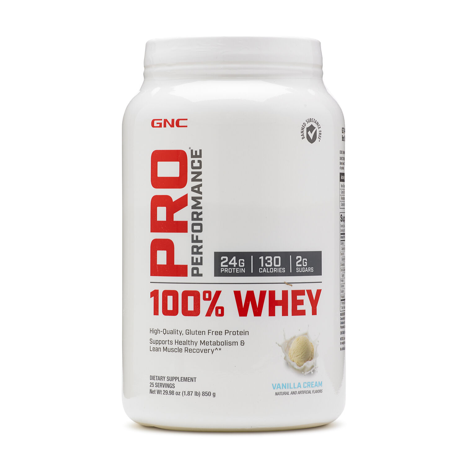  GNC PP 100% Whey Protein Powder