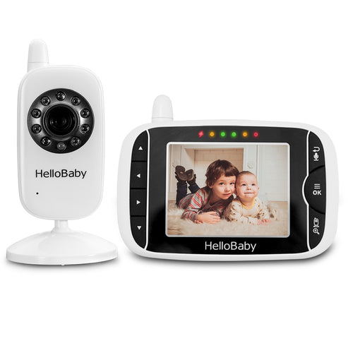  HelloBaby Video Baby Monitor with Camera and Audio