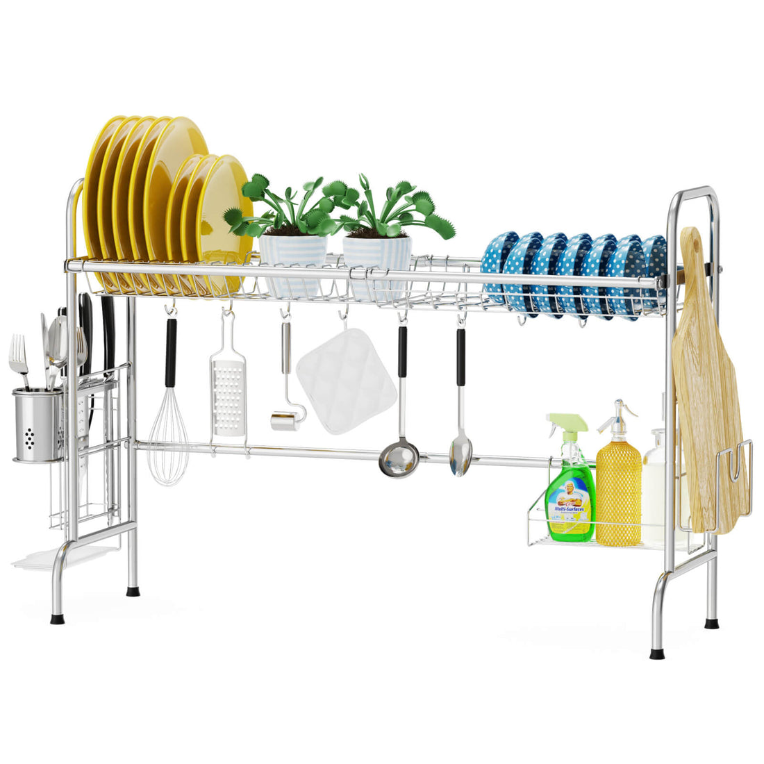  iSpecle Over The Sink Dish Drying Rack