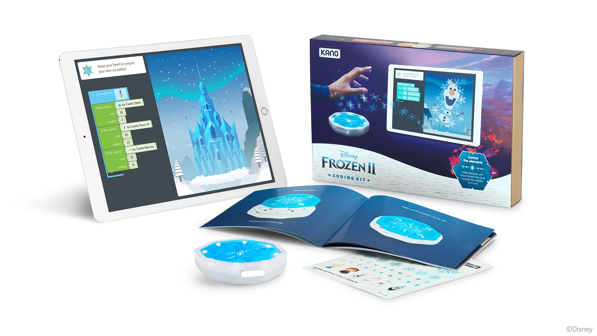  Kano Disney Frozen 2 Coding Kit Awaken The Elements
