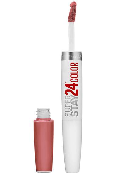  Maybelline New York Superstay 24 2-step liquid lipstick makeup, Frosted Mauve