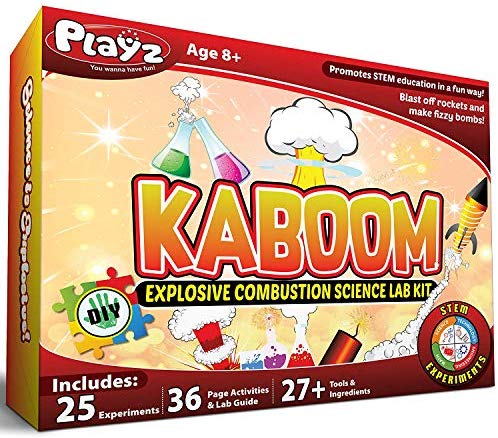 Playz Kaboom! Explosive Combustion Science Lab Kit