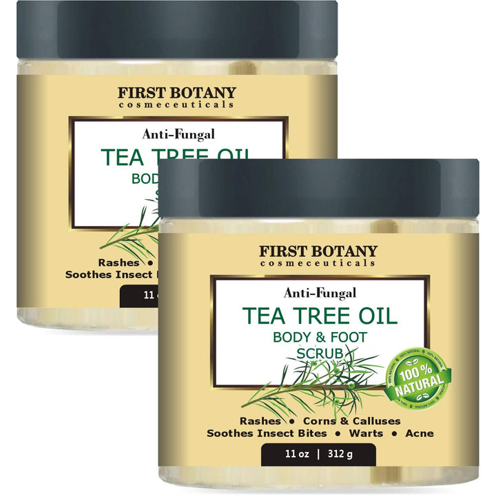 100% Natural Tea Tree Oil Body & Foot Scrub