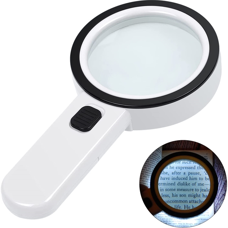 AIXPI Magnifying Glass With Light