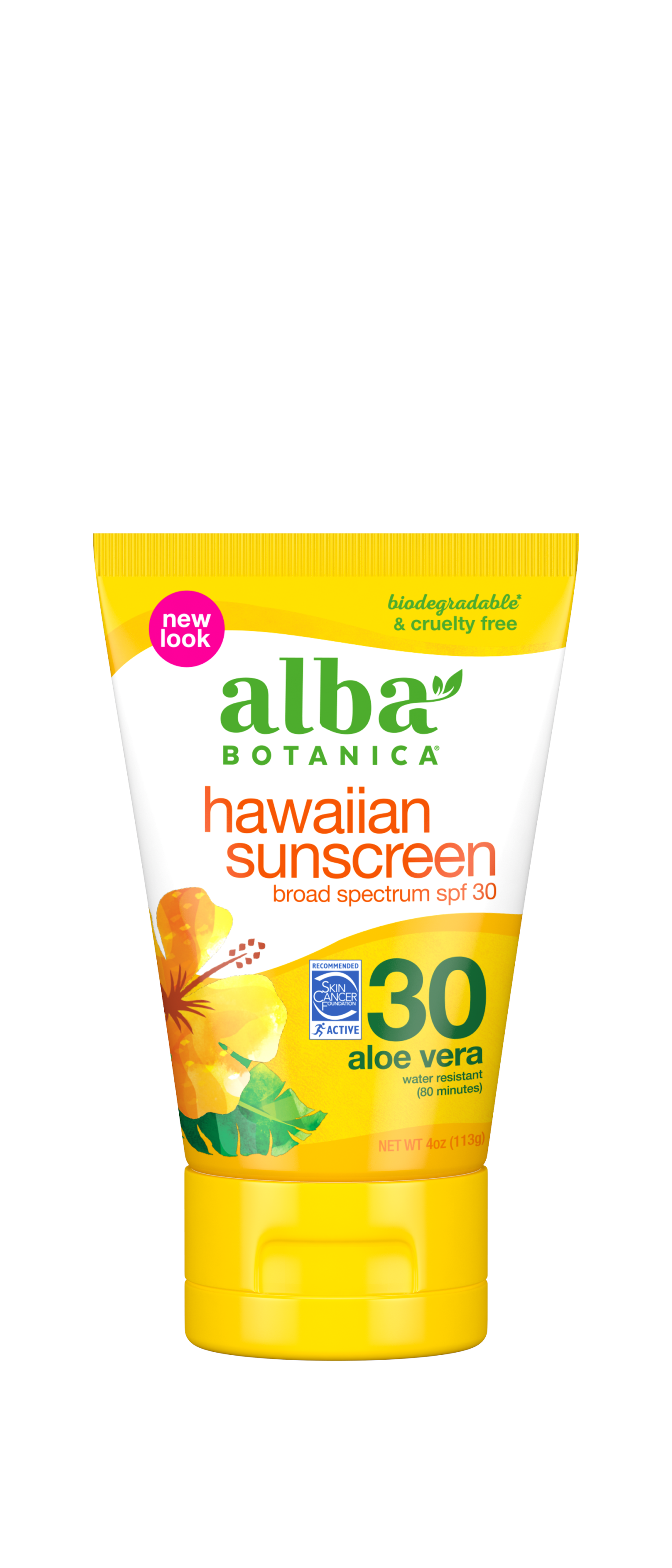 Alba Botanica Hawaiian Sunscreen Aloe Vera Lotion With SPF 30