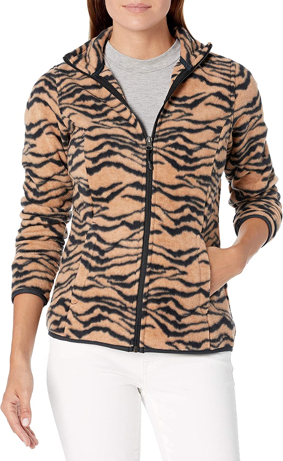 Amazon Essentials Women’s Full-Zip Polar Fleece Jacket