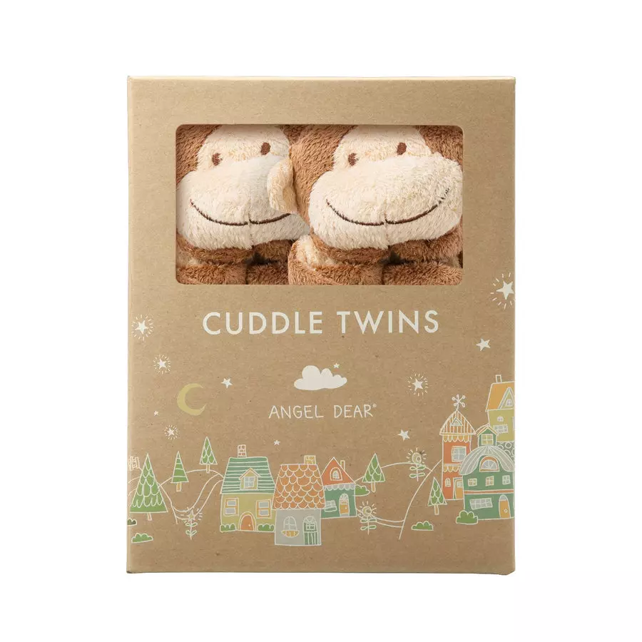 Angel Dear Cuddle Twins – Brown Monkey