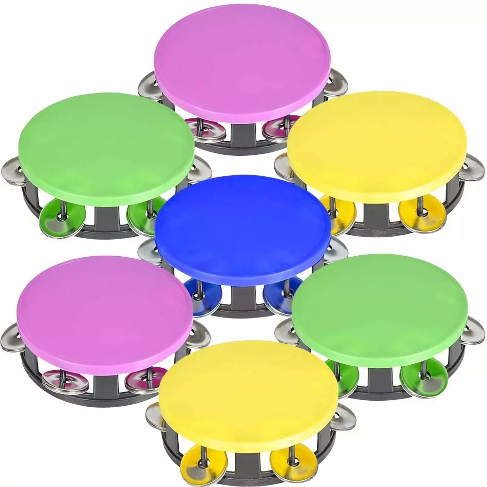 Artcreativity Neon Tambourines