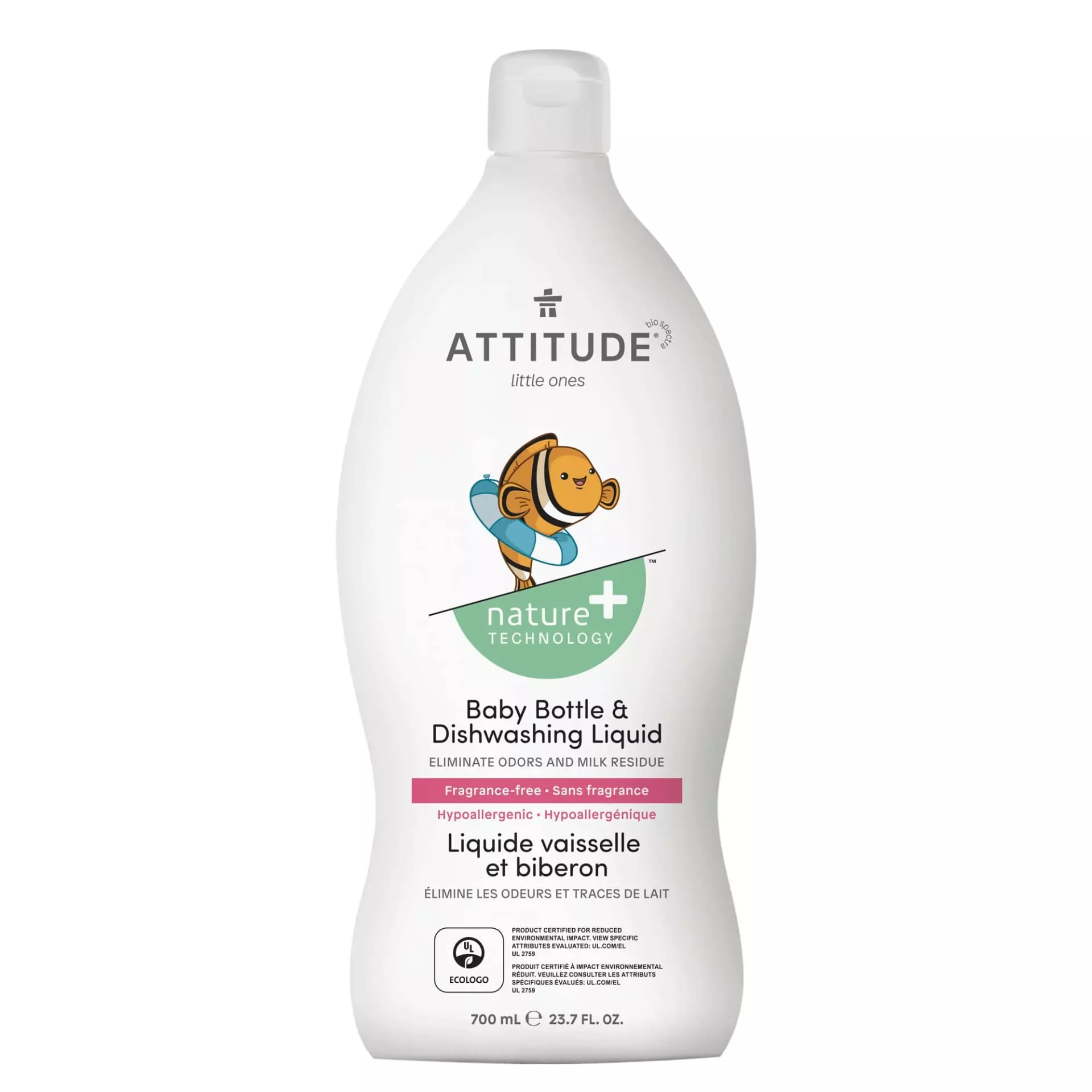Attitude Baby Bottle & Dishwashing Liquid