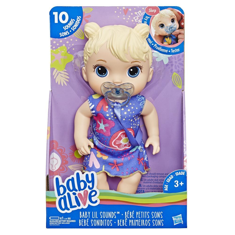 Baby Alive Lil Sounds Interactive Baby Doll