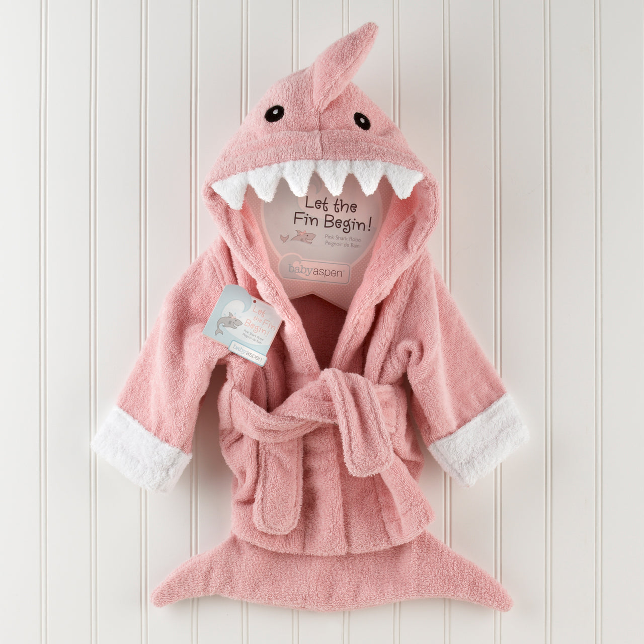 Baby Aspen “Let the Fin Begin” Shark Robe