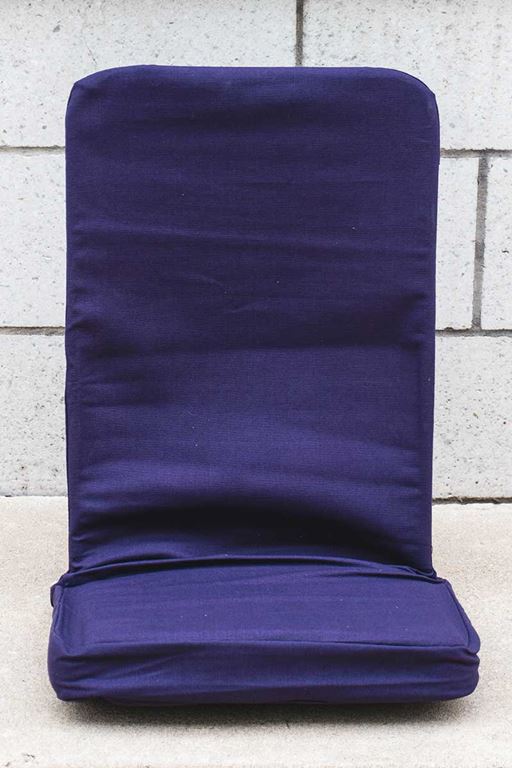 Back Jack Floor Chair, Extra Large, Purple