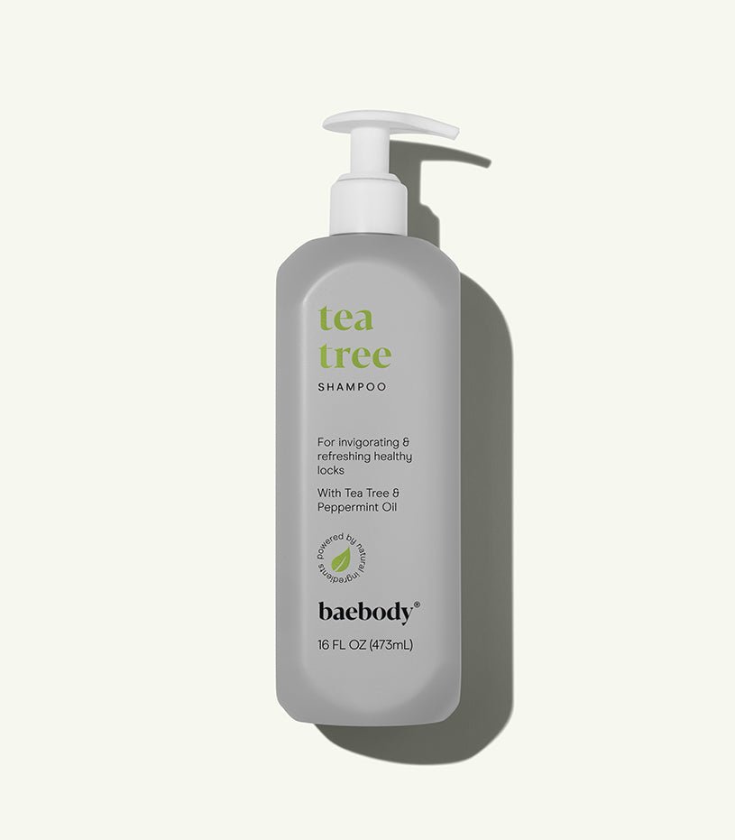 Baebody Tea Tree Oil Shampoo For Dandruff, Dry Hair And Itchy Scalp